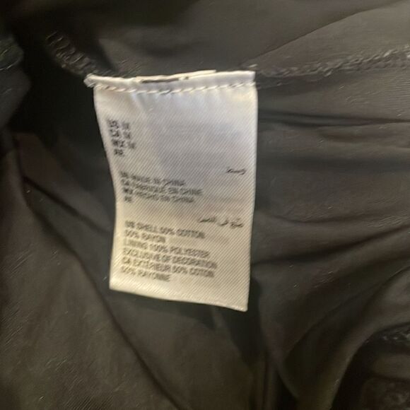 International Concepts MIDI Striped Crochet Fringe Dress Size Médium - Picture 7 of 7